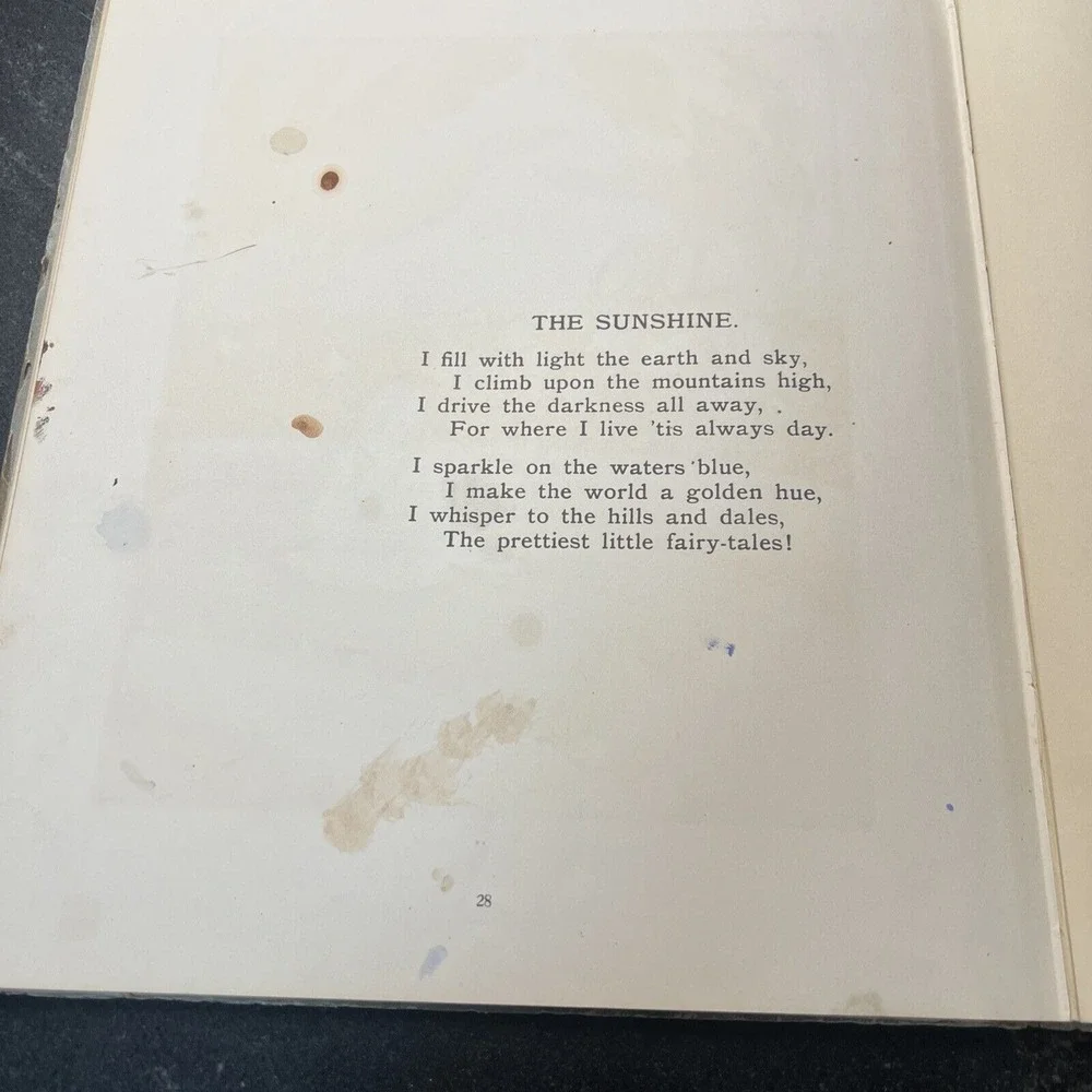 Althea Randolph‎ / BOUQUET OF RHYMES FOR CHILDREN VERSES BY RANDOLPH 1909